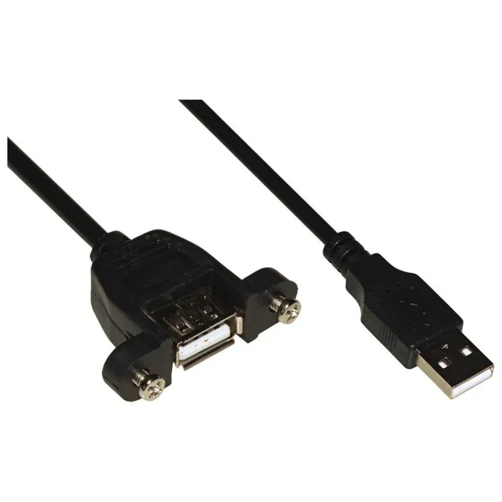 LINK LKCUSBPC Cavo USB-A Maschio/Femmina da Pannello, 1 m LINK LKCUSBPC Cavo USB-A Maschio/Femmina da Pannello, 1 m