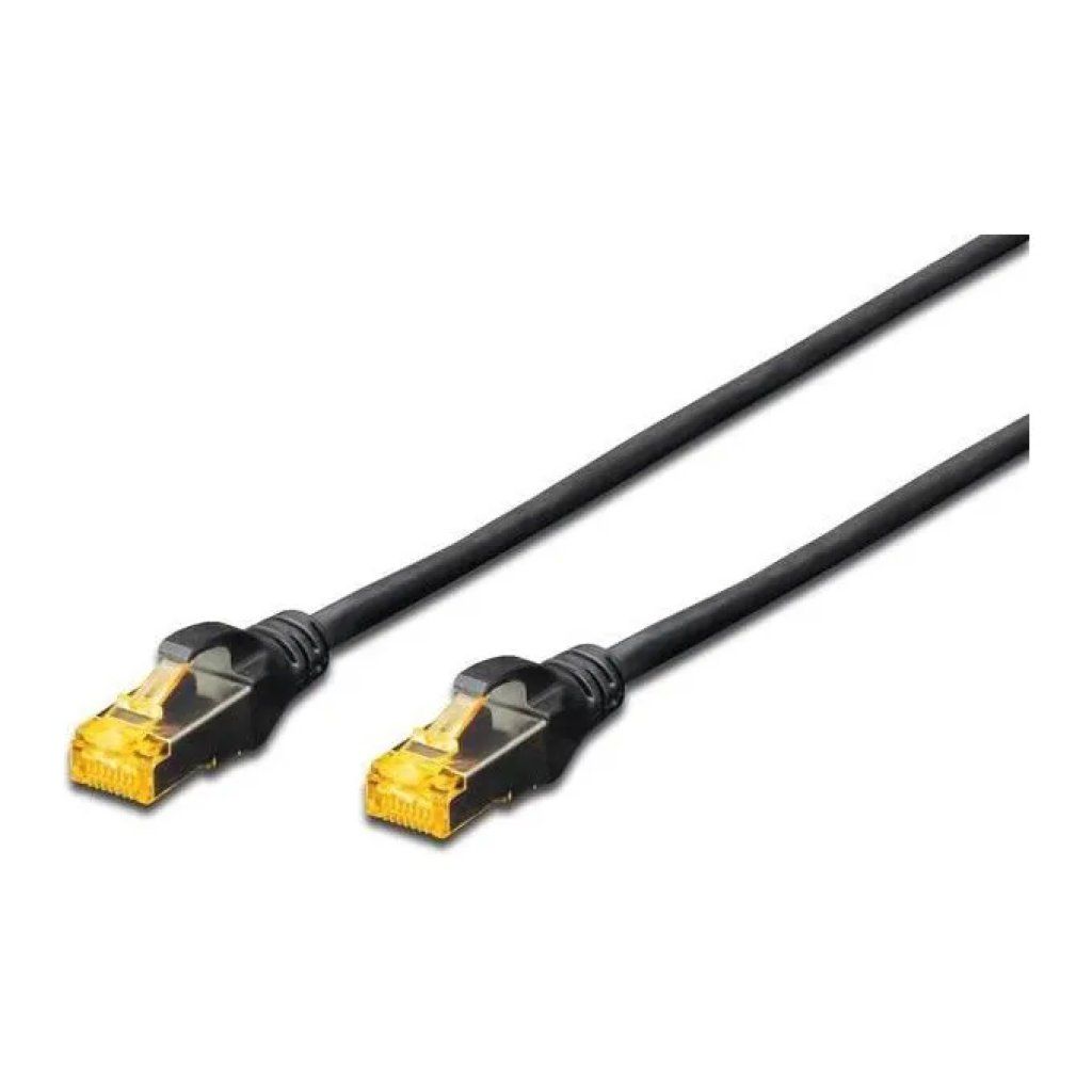 Digitus Cavo Ethernet Patch Cat6a S/FTP RJ-45, 25 cm, LSZH, Nero Digitus Cavo Ethernet Patch Cat6a S/FTP RJ-45, 25 cm, LSZH, Nero
