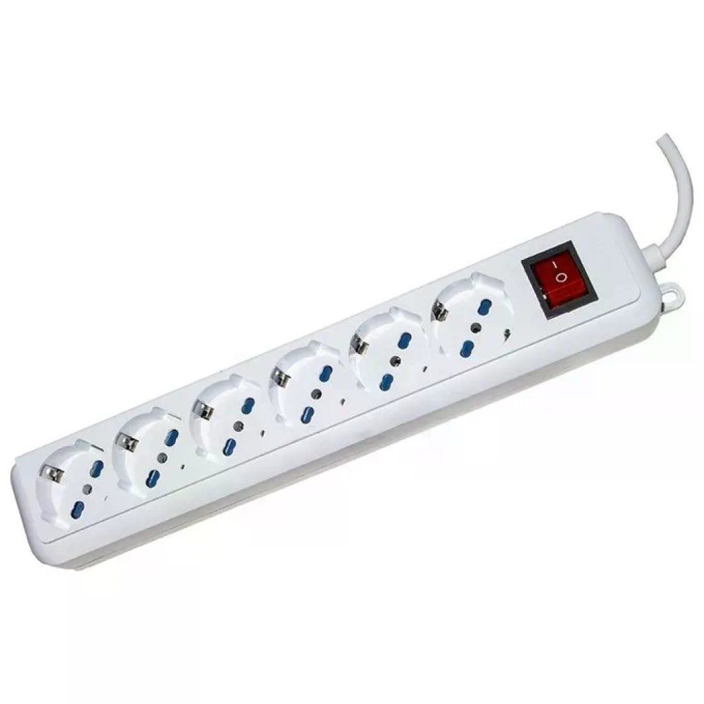 Link Led Multipresa Link Led a 6 prese universali con interruttore, 16 A, cavo 1,5 m Link Led Multipresa Link Led a 6 prese universali con interruttore, 16 A, cavo 1,5 m