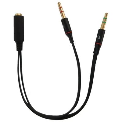 Link LKADAT137 – Splitter audio jack 3,5 mm per cuffie e microfono