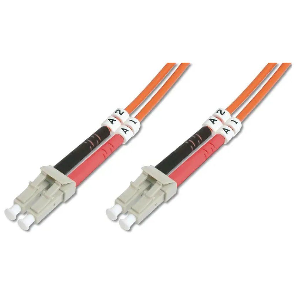 Digitus cavo patch fibra ottica duplex LC-LC OM2, 3 m Digitus cavo patch fibra ottica duplex LC-LC OM2, 3 m