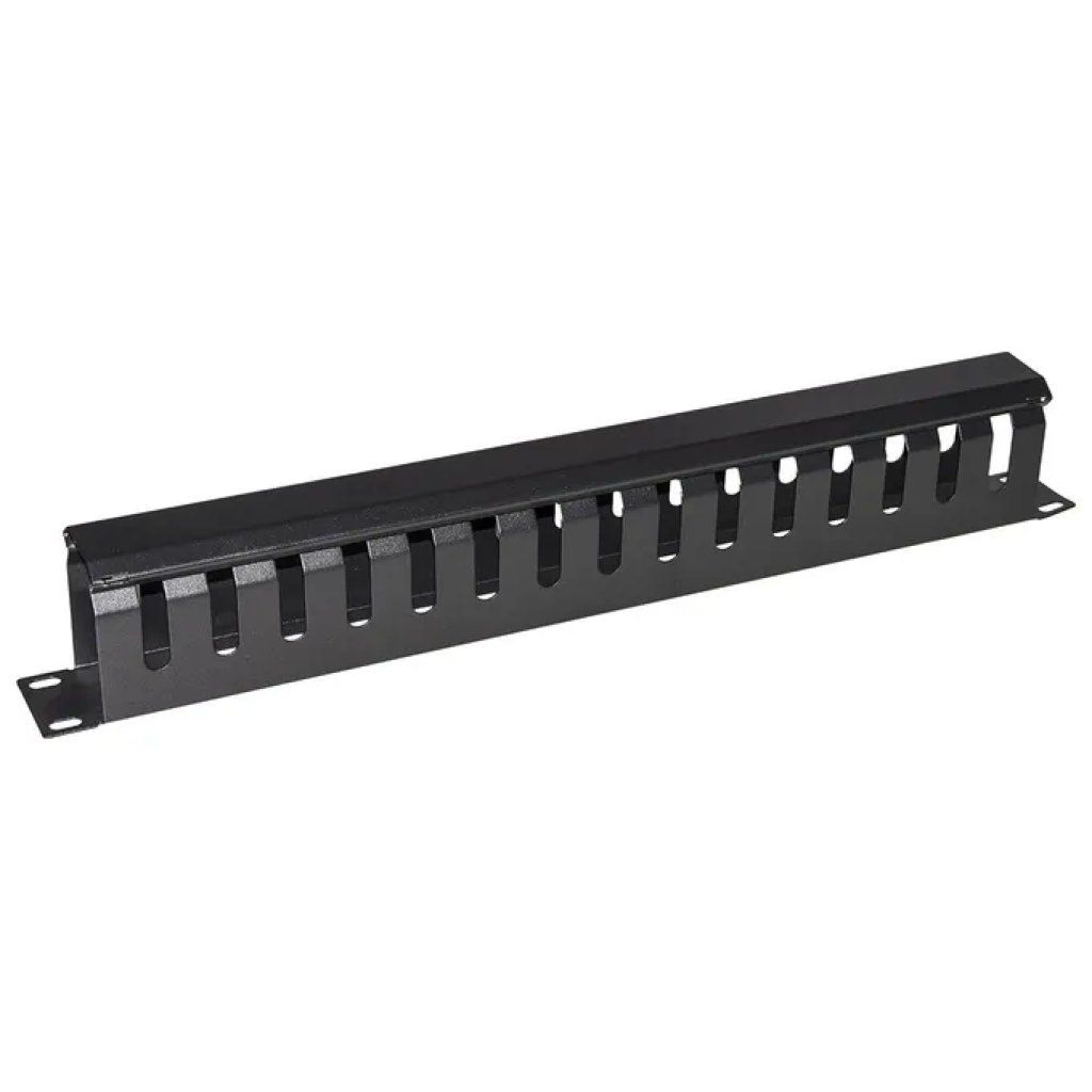 LINK LKORG1UD Pannello guidacavi rack 19 LINK LKORG1UD Pannello guidacavi rack 19" 1U nero