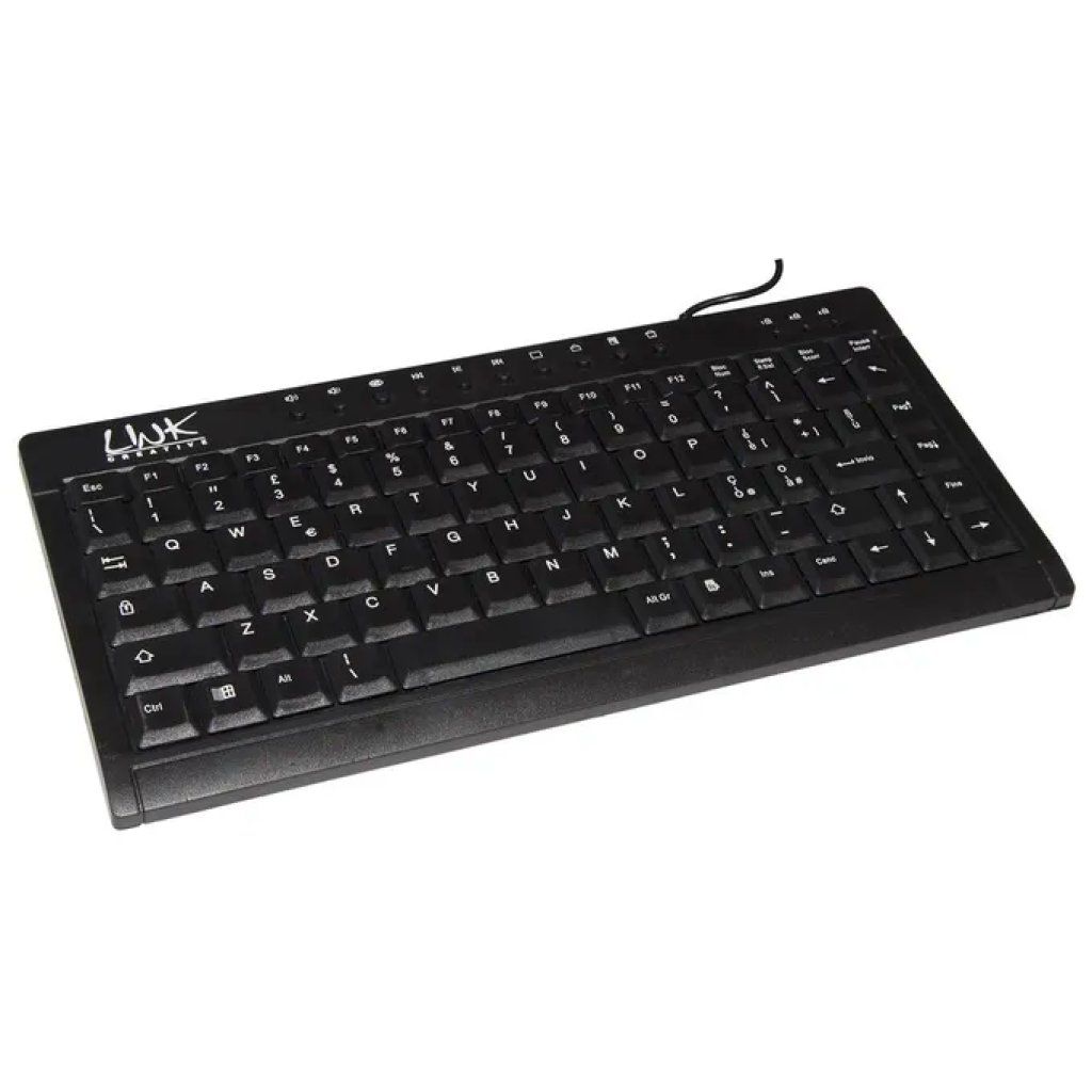 LINK LKTAST04 Mini Tastiera USB Italiana Nera LINK LKTAST04 Mini Tastiera USB Italiana Nera