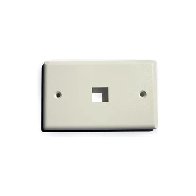 Digitus placca a muro a 1 porta per jack UTP/STP, colore chiaro Digitus placca a muro a 1 porta per jack UTP/STP, colore chiaro