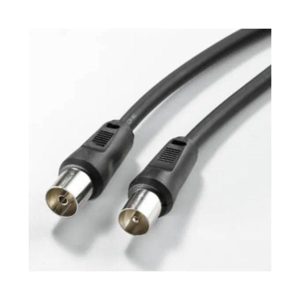 DIGITUS Ednet 84098 Cavo coassiale antenna TV, 1,5 m, nero DIGITUS Ednet 84098 Cavo coassiale antenna TV, 1,5 m, nero