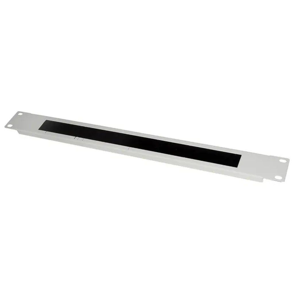Link LKORG1UB – Pannello passacavi 1U con spazzola per rack 19"