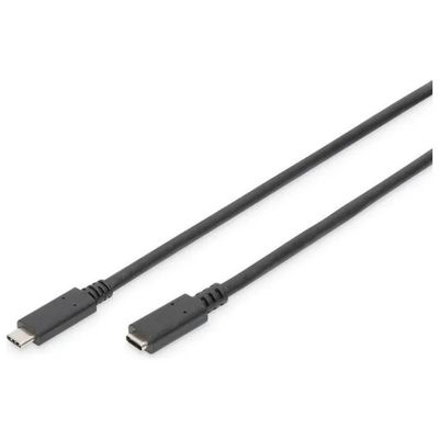 Digitus prolunga USB-C maschio-femmina, 2 m, 3 A, nera Digitus prolunga USB-C maschio-femmina, 2 m, 3 A, nera