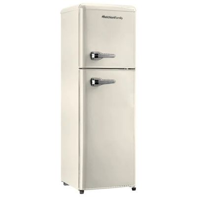 Melchioni Family 118700256 Siberia Frigorifero Doppia Porta 85 L 113 cm Classe E 45 dB Compressore colore Panna