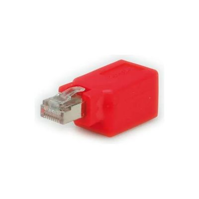 DIGITUS Roline LP21939 Adattatore Crossover RJ45 STP Cat 5e Gigabit, Rosso DIGITUS Roline LP21939 Adattatore Crossover RJ45 STP Cat 5e Gigabit, Rosso