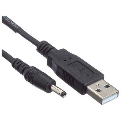 LINK Cavo di alimentazione USB-A a DC 3,5 x 1,35 mm, 5 V, 1,5 m – Nero LINK Cavo di alimentazione USB-A a DC 3,5 x 1,35 mm, 5 V, 1,5 m – Nero
