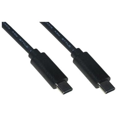 LINK LKCC202 – Cavo USB-C maschio-maschio, 2 m, nero LINK LKCC202 – Cavo USB-C maschio-maschio, 2 m, nero