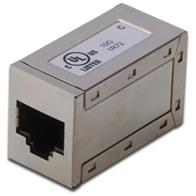 DIGITUS Adattatore RJ45 Femmina-Femmina Schermato Cat.6A DIGITUS Adattatore RJ45 Femmina-Femmina Schermato Cat.6A