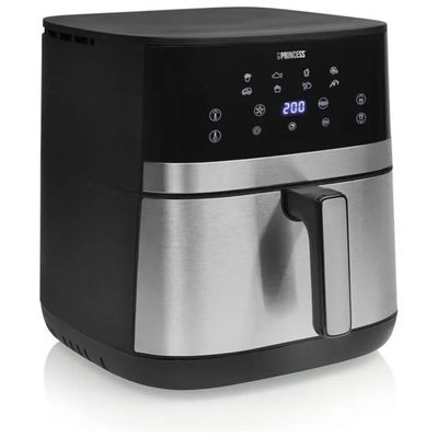 Princess FRIPRI182474 DualHeat Friggitrice ad aria 7 L 2300 W 12 programmi Touchscreen LED colore Nero Princess FRIPRI182474 DualHeat Friggitrice ad aria 7 L 2300 W 12 programmi Touchscreen LED colore Nero