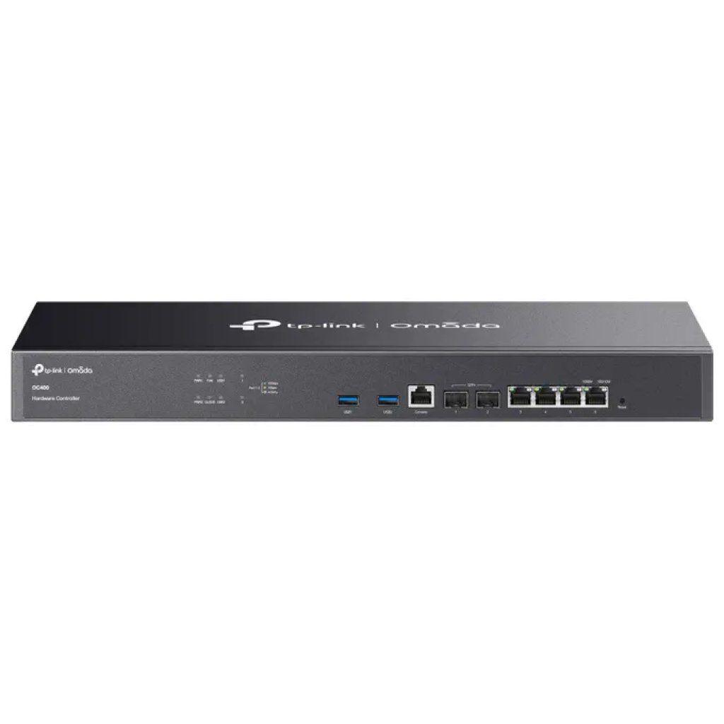 TP-Link Omada OC400 Controller Hardware Grigio per Gestione Rete fino a 1000 AP WiFi