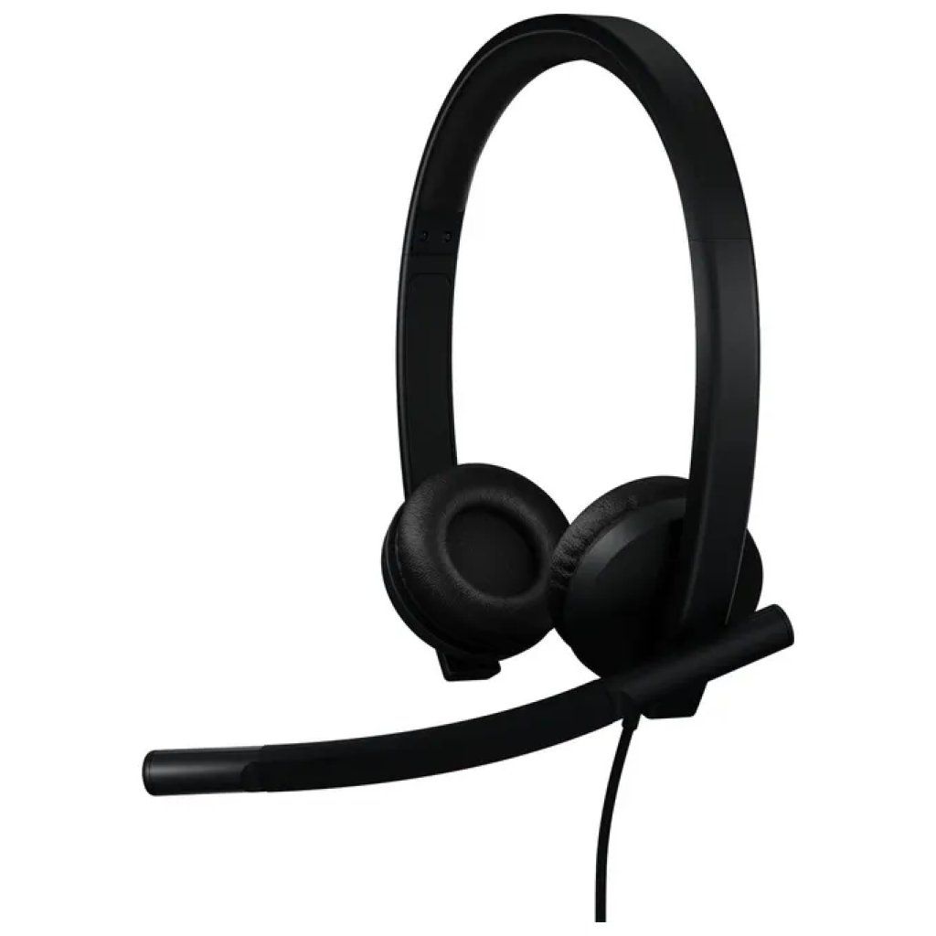 Logitech 981-001430 Auricolare Cablato USB-A Con Microfono Per Ufficio Nero H570e