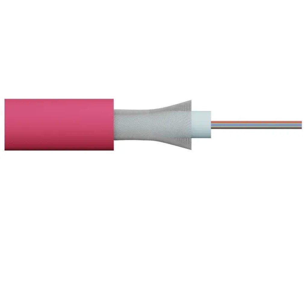 LINK Cavo Fibra Ottica LINK OM4 8 Fibre LSZH Antiroditore B2ca – al Metro