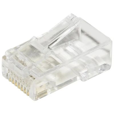 LINK Connettori RJ45 Cat 5e UTP 8 poli per cavo flessibile, 100 pezzi LINK Connettori RJ45 Cat 5e UTP 8 poli per cavo flessibile, 100 pezzi