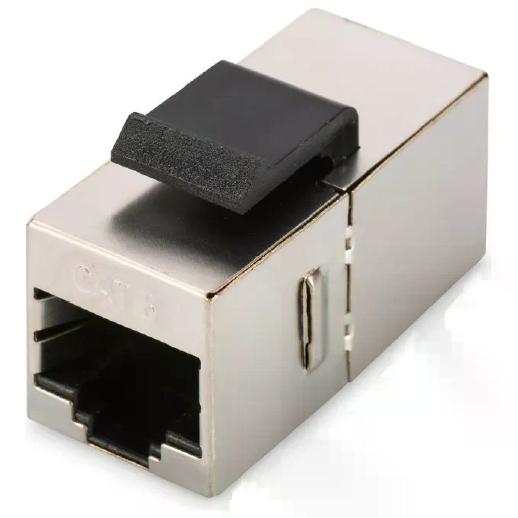 DIGITUS Accoppiatore RJ45 Cat 6 schermato 1:1 DIGITUS Accoppiatore RJ45 Cat 6 schermato 1:1