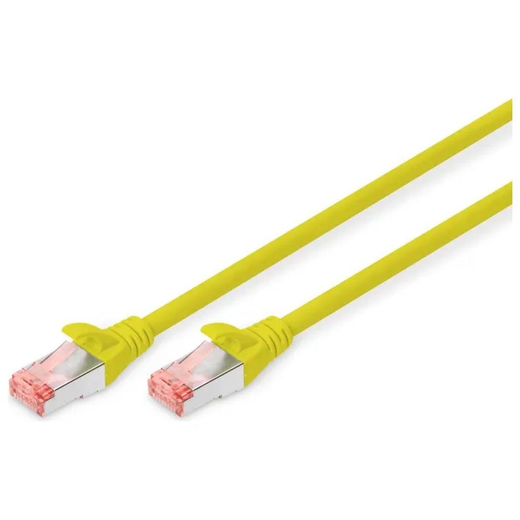 Digitus DK-1644-010-Y Cavo Ethernet Cat.6 S-FTP, 1 m, giallo Digitus DK-1644-010-Y Cavo Ethernet Cat.6 S-FTP, 1 m, giallo