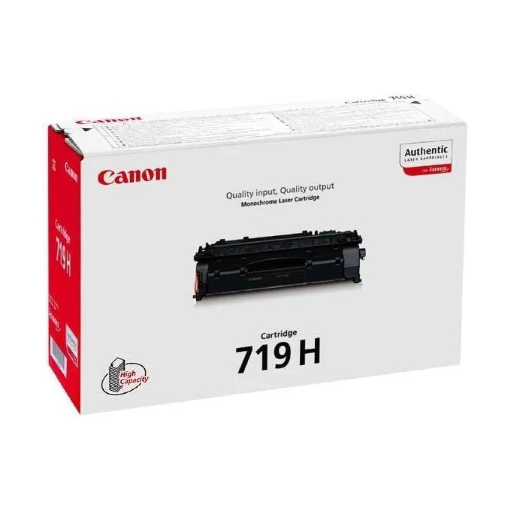 CANON Toner originale Canon 719H Nero – resa fino a 6.400 pagine CANON Toner originale Canon 719H Nero – resa fino a 6.400 pagine