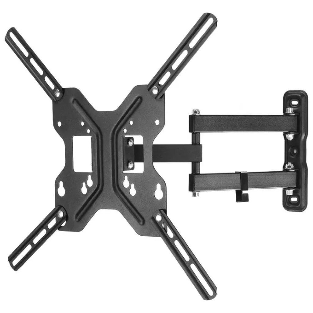 LINK LKBR30 Supporto TV da Parete Articolato 23–50″, 3 Snodi, Nero
