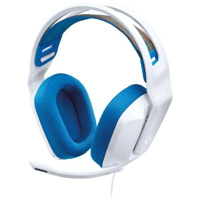 Logitech G335 Cuffie Gaming Cablate Bianche con Microfono Logitech G335 Cuffie Gaming Cablate Bianche con Microfono