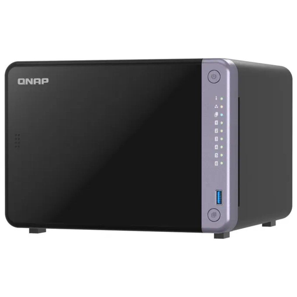 QNAP TS-632X-4G NAS desktop a 6 alloggiamenti, 4 GB RAM, quad-core 2,0 GHz
