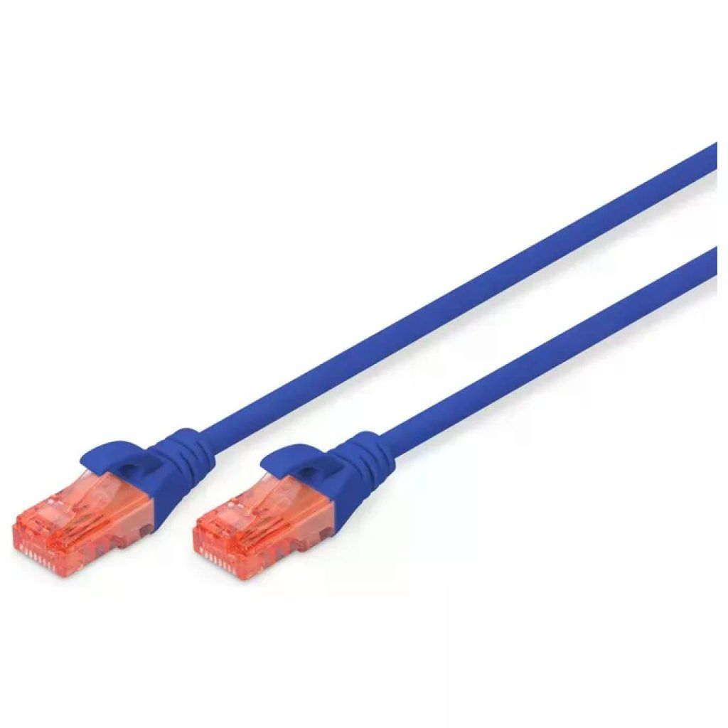 DIGITUS Cavo Patch Ethernet CAT 6 U/UTP LSZH RJ45 Blu DIGITUS Cavo Patch Ethernet CAT 6 U/UTP LSZH RJ45 Blu