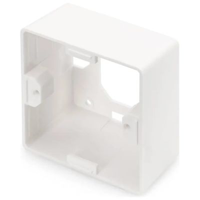Digitus DN-93803 Scatola a Muro Keystone 80 × 80 mm Bianca
