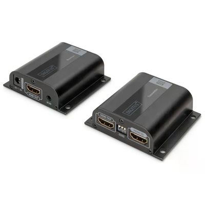Digitus DS-55100-1 Set di estensione HDMI Full HD fino a 50 m supporto PoE e IR bidirezionale colore Nero Digitus DS-55100-1 Set di estensione HDMI Full HD fino a 50 m supporto PoE e IR bidirezionale colore Nero
