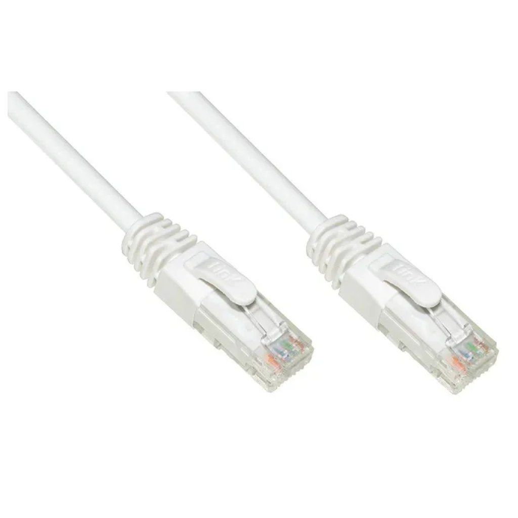 LINK Cavo Ethernet Cat 6A U/UTP LSZH Bianco, 15 m