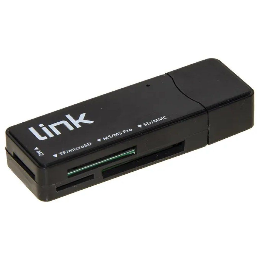 LINK LKCCH04 Lettore di schede USB 3.0 a 4 slot