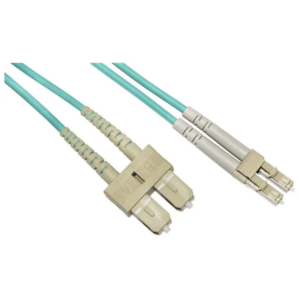 LINK Cavo fibra ottica duplex LINK OM3 LC-SC, 2 m LINK Cavo fibra ottica duplex LINK OM3 LC-SC, 2 m
