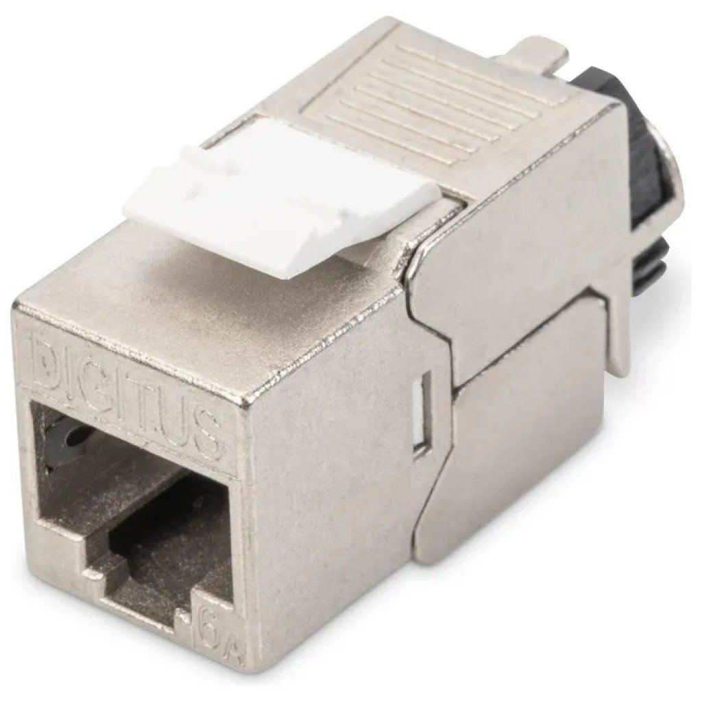 Digitus Keystone RJ45 Cat. 6A schermato Tool-Free
