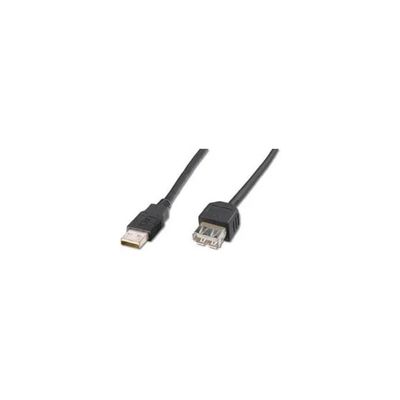 Digitus prolunga USB 2.0 A maschio-A femmina, 2 m, nera Digitus prolunga USB 2.0 A maschio-A femmina, 2 m, nera
