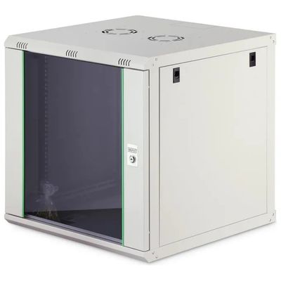 Digitus Dynamic Basic Armadio Rack a Parete 12U, 60 kg, Porta in Vetro, Grigio