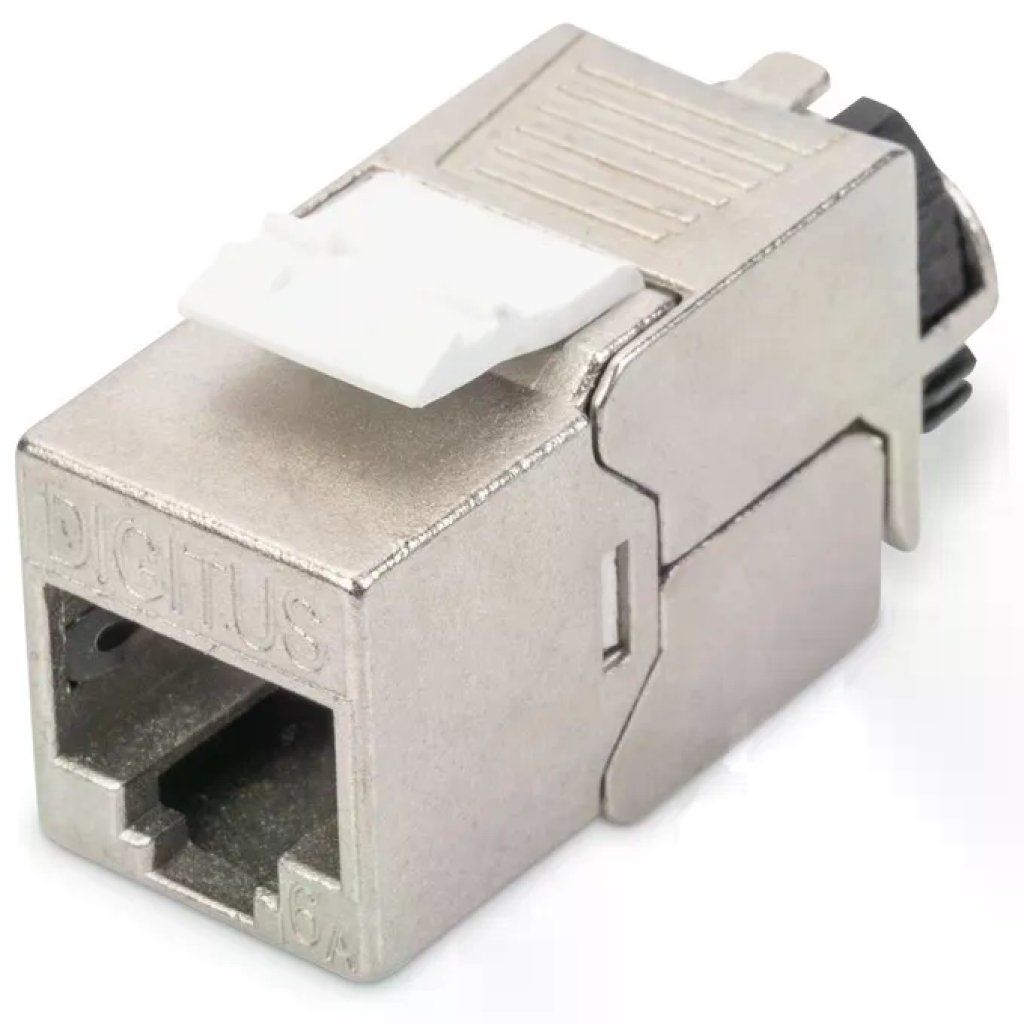 DIGITUS Kit 24 Moduli Keystone RJ45 CAT 6A schermati