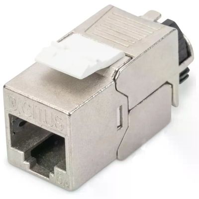 DIGITUS Kit 24 Moduli Keystone RJ45 CAT 6A schermati