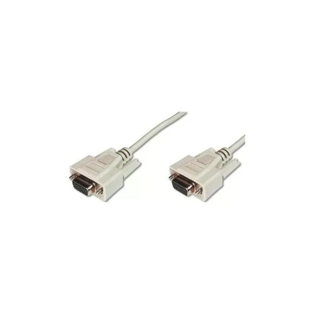 ASSMANN Electronic Cavo D-Sub 9 poli Femmina/Femmina, 3 m, Beige