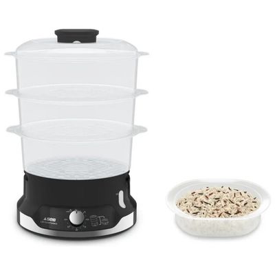 Tefal Ultracompact VC204810 – Vaporiera elettrica 9 L, 800 W Tefal Ultracompact VC204810 – Vaporiera elettrica 9 L, 800 W