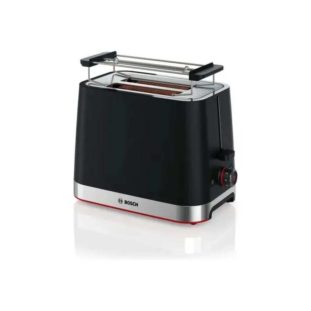 Bosch MyMoment TAT4M223 Tostapane 2 fette 950 W Nero e Acciaio Inox Bosch MyMoment TAT4M223 Tostapane 2 fette 950 W Nero e Acciaio Inox