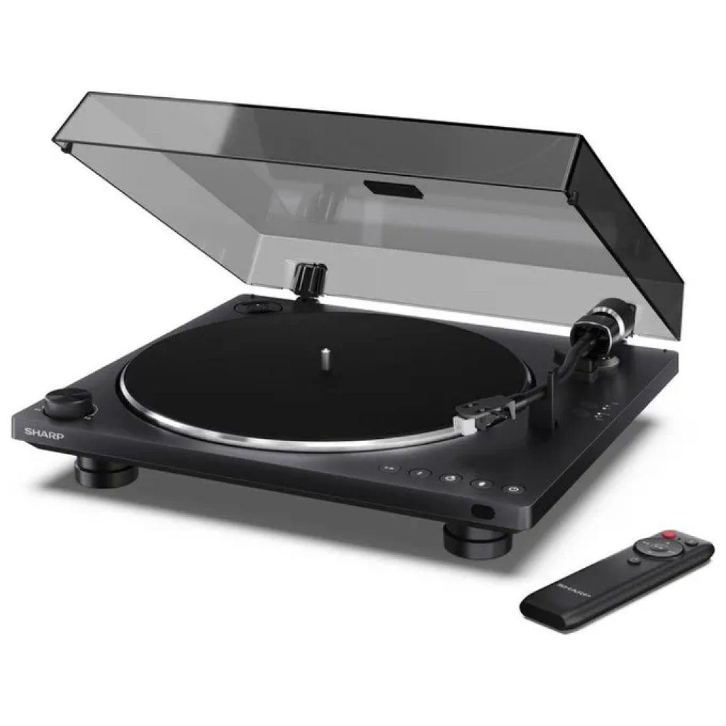 Sharp RP-TT100 Giradischi Automatico Bluetooth 5.4 Nero