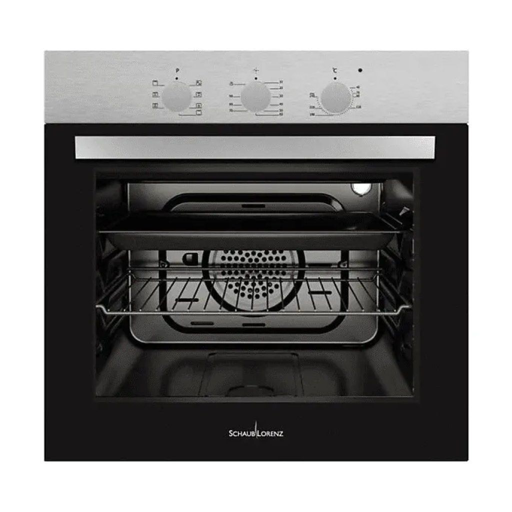 Schaub Lorenz SSFE6B7 Forno elettrico da incasso ventilato, 56 L, classe A, nero Schaub Lorenz SSFE6B7 Forno elettrico da incasso ventilato, 56 L, classe A, nero
