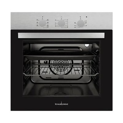 Schaub Lorenz SSFE6B7 Forno elettrico da incasso ventilato, 56 L, classe A, nero Schaub Lorenz SSFE6B7 Forno elettrico da incasso ventilato, 56 L, classe A, nero