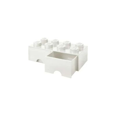 Room Copenhagen LEGO Brick Drawer 8 – Cassettiera bianca con 2 cassetti Room Copenhagen LEGO Brick Drawer 8 – Cassettiera bianca con 2 cassetti