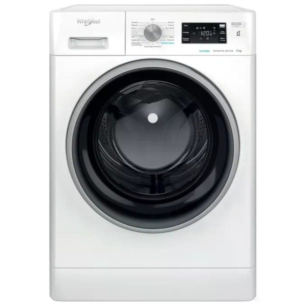 WHIRLPOOL Lavatrice Whirlpool FFB948BSVIT a carica frontale, 9 kg, 1400 giri, Classe A, con vapore WHIRLPOOL Lavatrice Whirlpool FFB948BSVIT a carica frontale, 9 kg, 1400 giri, Classe A, con vapore
