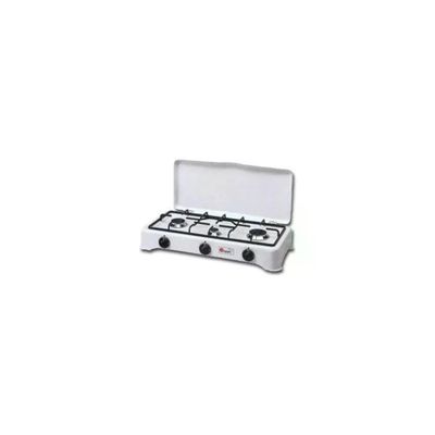 CF Parker 5327 GP – Piano cottura a gas GPL da tavolo, 3 fuochi, bianco CF Parker 5327 GP – Piano cottura a gas GPL da tavolo, 3 fuochi, bianco