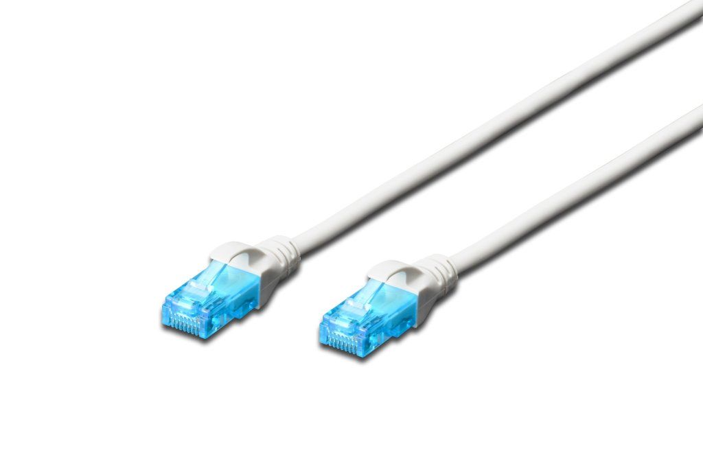 Digitus cavo Ethernet U/UTP Cat 6A RJ45 LSZH, 0,5 m, grigio