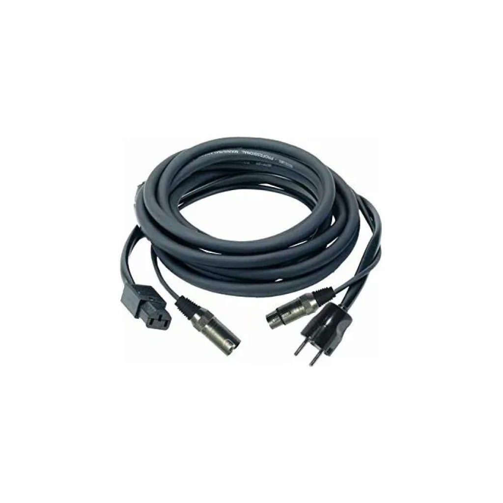 QUIKLOK Quik Lok S/396-10 Cavo Audio e Alimentazione XLR-Schuko, 10 m