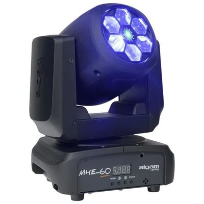 Algam Lighting MHE60 Lira Wash LED RGBW con laser verde Algam Lighting MHE60 Lira Wash LED RGBW con laser verde